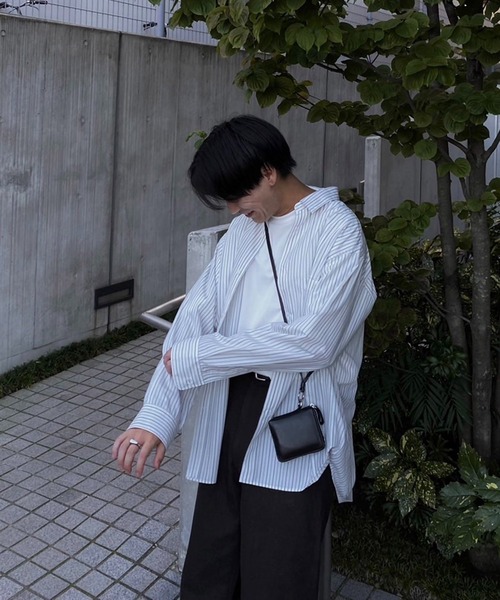 WYM LIDNM（ウィム バイ リドム）の「長袖シャツ（シャツ/ブラウス・メンズ・ブルー・L）」の11枚目の写真