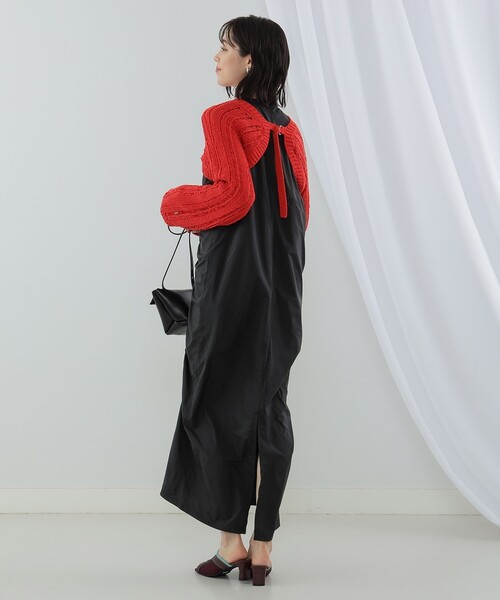 Ray BEAMS（レイビームス）の「Ray BEAMS / 透かし編み アームボレロ（カーディガン/ボレロ・レディース・ホワイト/ブラック/レッド・ONE SIZE）」の16枚目の写真