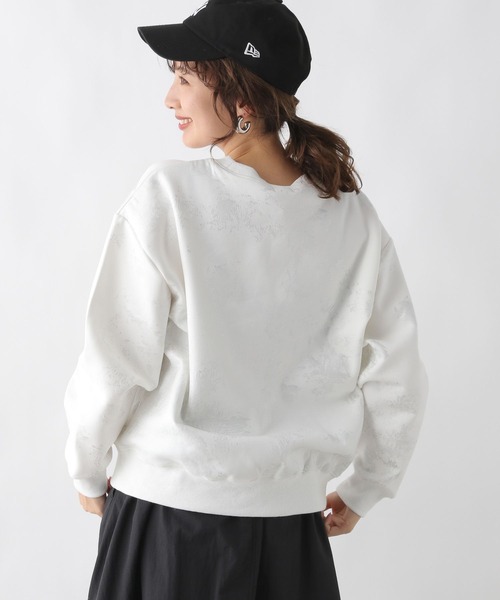 LEPSIM（レプシィム）の「箔プリントスウェット　989872（スウェット・レディース・オフホワイト/チャコールグレー・FREE）」の17枚目の写真