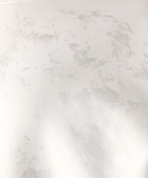 LEPSIM（レプシィム）の「箔プリントスウェット　989872（スウェット・レディース・オフホワイト/チャコールグレー・FREE）」の10枚目の写真