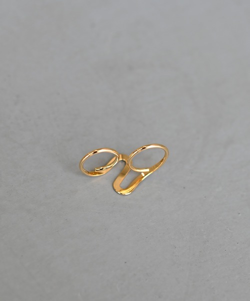 Marient（マリエント）の「Undulate Finger Ring／リング（リング・レディース・ゴールド/シルバー・FREE）」の3枚目の写真