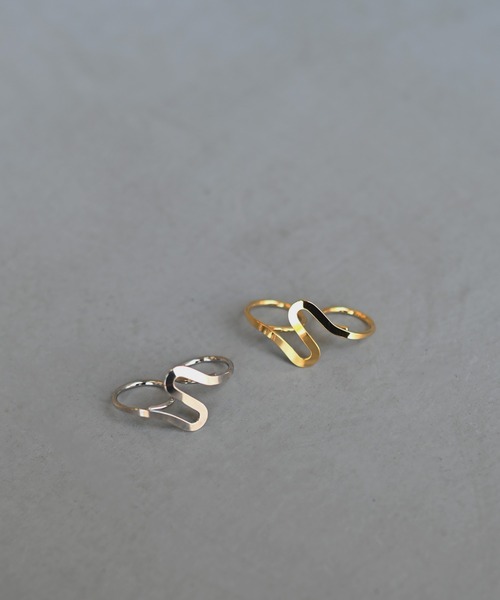 Marient（マリエント）の「Undulate Finger Ring／リング（リング・レディース・ゴールド/シルバー・FREE）」の10枚目の写真