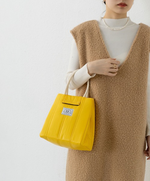LA VORAGINE（ラ ヴォラジネ）の「【保温･保冷】トートランチバッグ/お弁当バッグ（お弁当箱・レディース・イエロー/グリーン・FREE）」の6枚目の写真