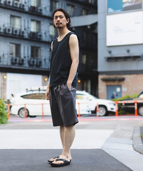 SHELTECH（シェルテック）の「SHELTECH x B:MING by BEAMS / 別注 タンクトップ（タンクトップ・メンズ・チャコールグレー/ブラック/ホワイト・M/XL/S/L）」の10枚目の写真