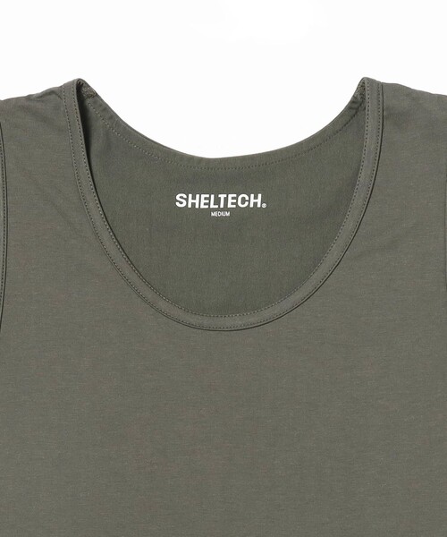 SHELTECH（シェルテック）の「SHELTECH x B:MING by BEAMS / 別注 タンクトップ（タンクトップ・メンズ・チャコールグレー/ブラック/ホワイト・M/XL/S/L）」の16枚目の写真
