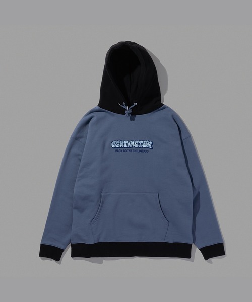 【セール】Bicolor logo hoodie（パーカー）｜centimeter（センチメーター）