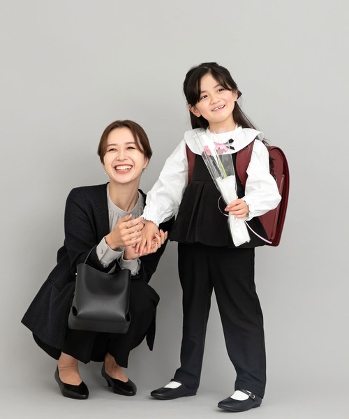 URBAN RESEARCH DOORS（アーバンリサーチドアーズ）の「フリルカラーブラウス(KIDS)（シャツ/ブラウス・キッズ・オフホワイト/ブルー系その他・120/105/135）」の13枚目の写真