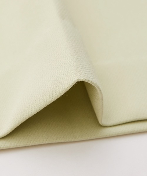 VIS（ビス）の「【洗える・防シワ】美easy裏起毛ワイドパンツ（スラックス・レディース・チャコールグレー/ライトグレー/ライトグリーン・SS/S/M）」の9枚目の写真