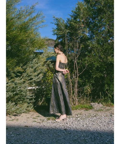 sahara（サハラ）の「Marble Jacquard Bandeau/マーブルジャ
