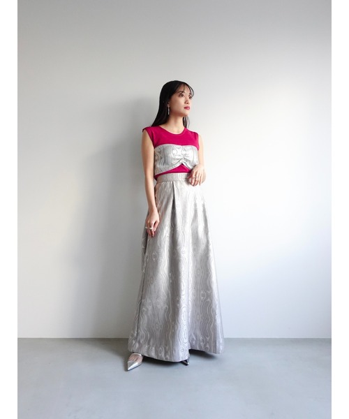 sahara（サハラ）の「Marble Jacquard Bandeau/マーブルジャ
