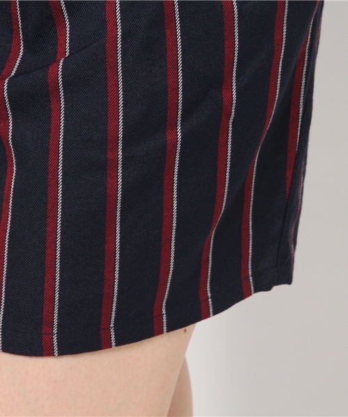 E hyphen world gallery（イーハイフンワールドギャラリー）の「・レジメンタルストライプTRタイトスカート（スカート・レディース・ベージュ/ネイビー/グレー・FREE）」の11枚目の写真