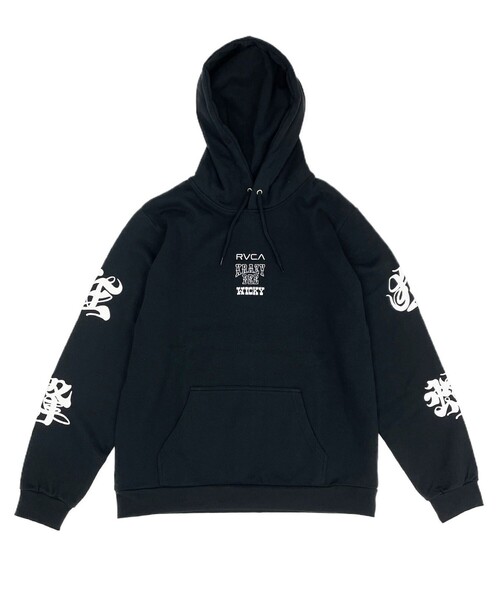 RVCA×Crazy Bee  黒パーカー  長袖 FREAK'S STORE（フリークスストア）の「限定展開 RVCA/ルーカ KRAZY