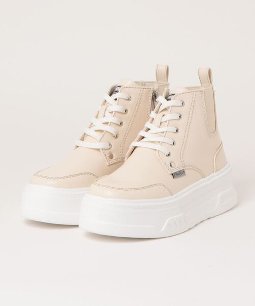 【セール】「YOSUKE/ヨースケ」厚底レースアップショートブーツ（ブーツ）｜YOSUKE（ヨースケ）