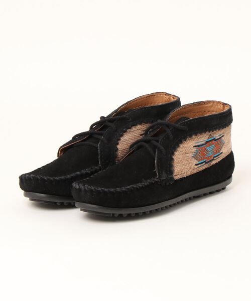 Minnetonka(ミネトンカ)の「【MINNETONKA/ミネトンカ】 ELPASO エルパソブーツ BOOTS(パンプス・レディース・ブラック/ブラウン・5)」の1枚目の写真