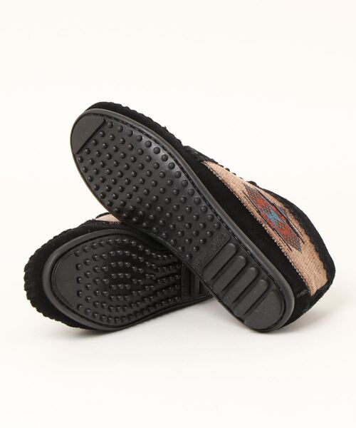Minnetonka(ミネトンカ)の「【MINNETONKA/ミネトンカ】 ELPASO エルパソブーツ BOOTS(パンプス・レディース・ブラック/ブラウン・5)」の4枚目の写真