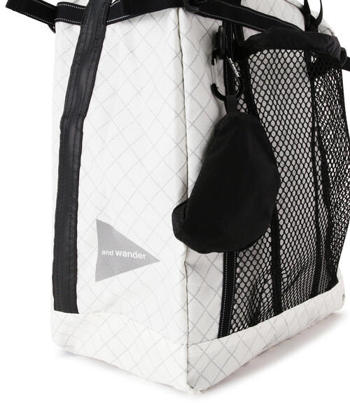 and wander/アンドワンダー ECOPAK 30L 3way tote bag（トート