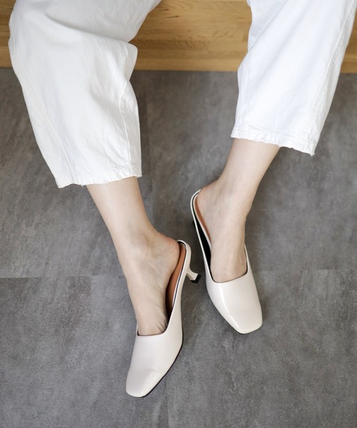 セール】キトゥンヒールミュール（サンダル）｜SESTO（セスト