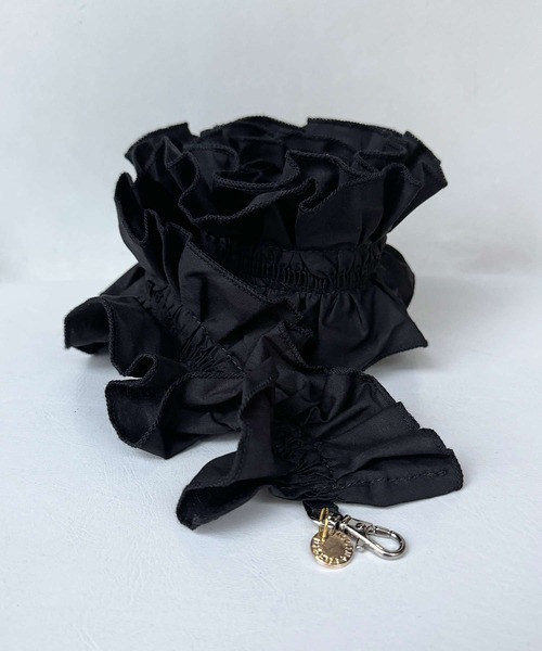 PICCIN（ピッチン）の「フリルスマホショルダー（スマホグッズ・レディース・ホワイト/ブラック・FREE）」の6枚目の写真