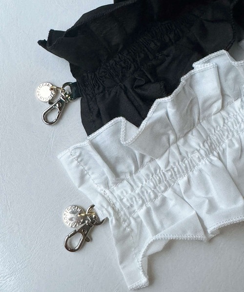 PICCIN（ピッチン）の「フリルスマホショルダー（スマホグッズ・レディース・ホワイト/ブラック・FREE）」の8枚目の写真