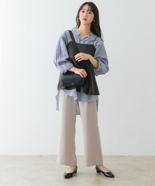 RODE SKO（ロデスコ）の「ラウンドフラップショルダーバッグ（ショルダーバッグ・レディース・グレー系その他/ブラック・ONE）」の11枚目の写真