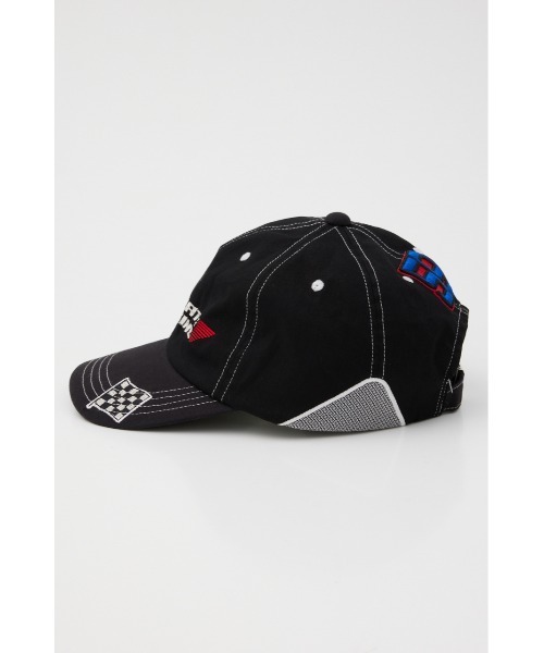 SLY（スライ）の「EMBROIDERY RACING CAP（キャップ・レディース・オレンジ/ブラック・FREE）」の5枚目の写真