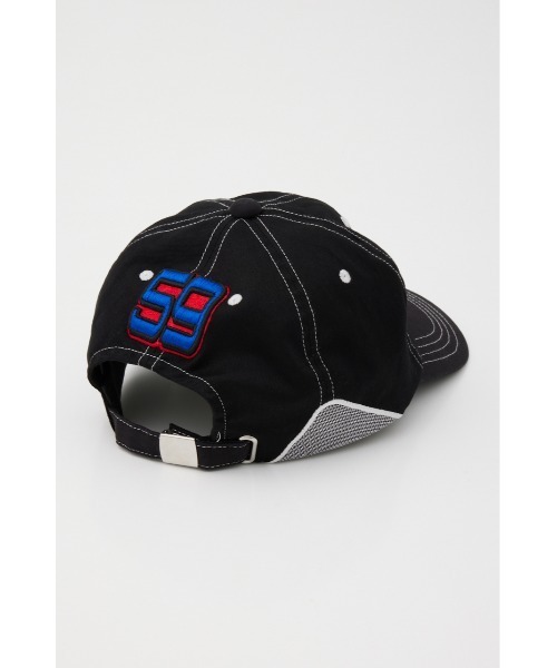 SLY（スライ）の「EMBROIDERY RACING CAP（キャップ・レディース・オレンジ/ブラック・FREE）」の6枚目の写真