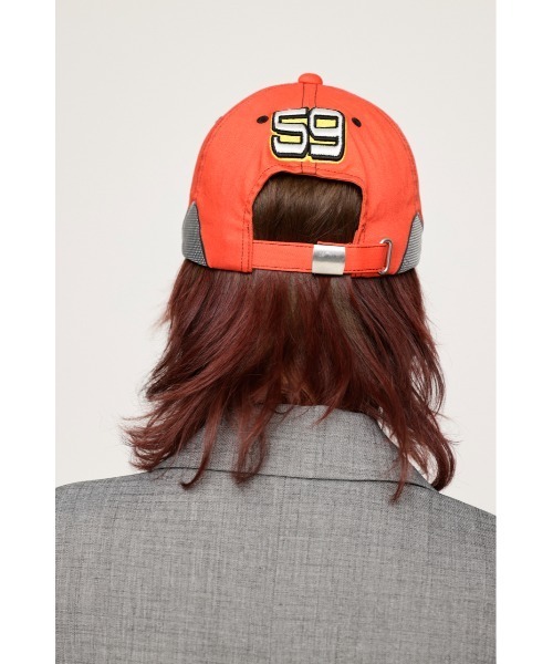 SLY（スライ）の「EMBROIDERY RACING CAP（キャップ・レディース・オレンジ/ブラック・FREE）」の18枚目の写真