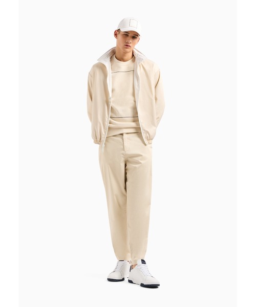 ARMANI EXCHANGE(アルマーニエクスチェンジ)の「【A|X アルマーニ エクスチェンジ】スクエアロゴ クルーネックスウェットプルオーバー(スウェット・メンズ・ベージュ/ライトブルー/ホワイト・SMALL/MEDIUM/LARGE/X-SMALL/XX-LARGE/X-LARGE)」の14枚目の写真