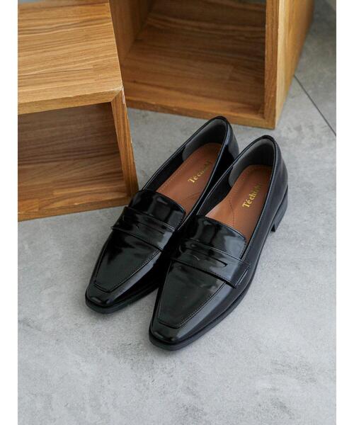 Te chichi（テチチ）の「スクエアトゥローファー（ローファー・レディース・ブラック・37/38）」の2枚目の写真