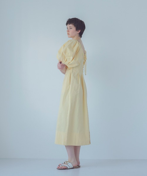 レディース　cottonlinen　ワンピース Sunny clouds ワンピース サニークラウズ feat