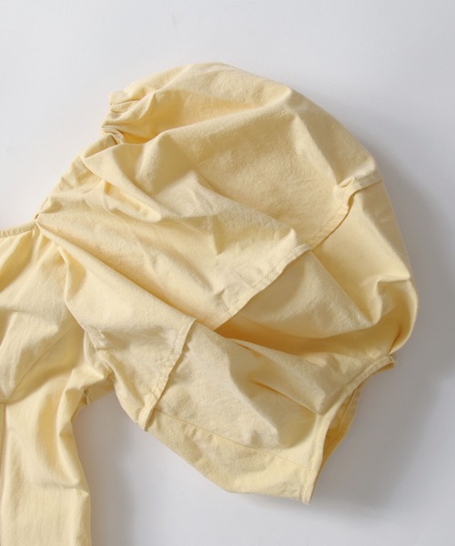venit(ヴェニット)の「VENIT / cotton linen washer dress(コットンリネンワッシャーワンピース)(ワンピース・レディース・ブラック/イエロー・38)」の10枚目の写真