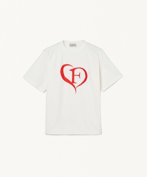 FORSOMEONE（フォーサムワン）の「FORSOMEONE F-HEART TEE（Tシャツ