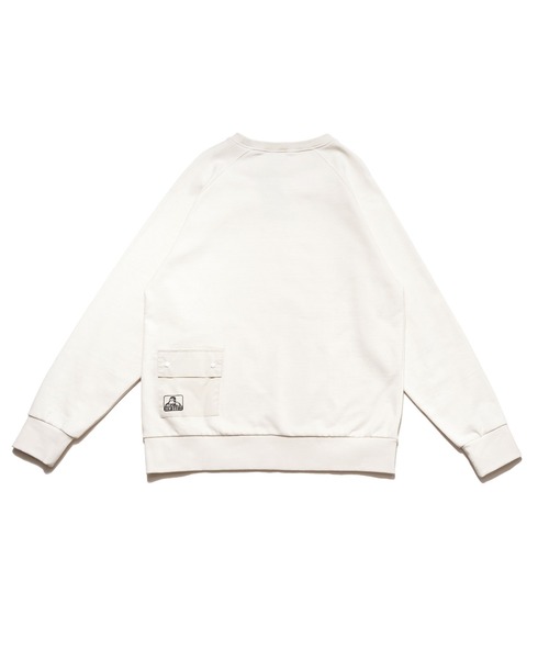 BEN DAVIS(ベンデイビス)の「《BEN DAVIS》SWEAT CREW(スウェット・メンズ・オフホワイト/ブラック/グリーン・SMALL/MEDIUM/LARGE/X-LARGE)」の4枚目の写真