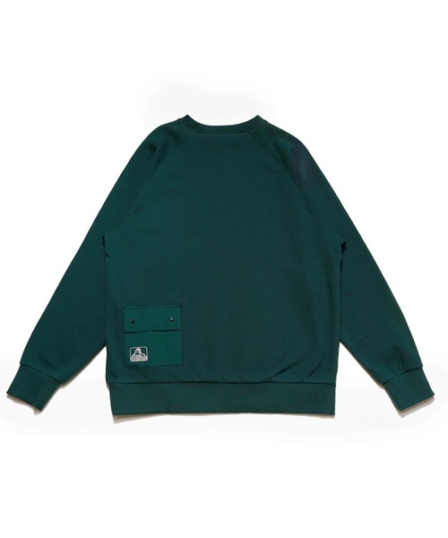 BEN DAVIS(ベンデイビス)の「《BEN DAVIS》SWEAT CREW(スウェット・メンズ・オフホワイト/ブラック/グリーン・SMALL/MEDIUM/LARGE/X-LARGE)」の6枚目の写真