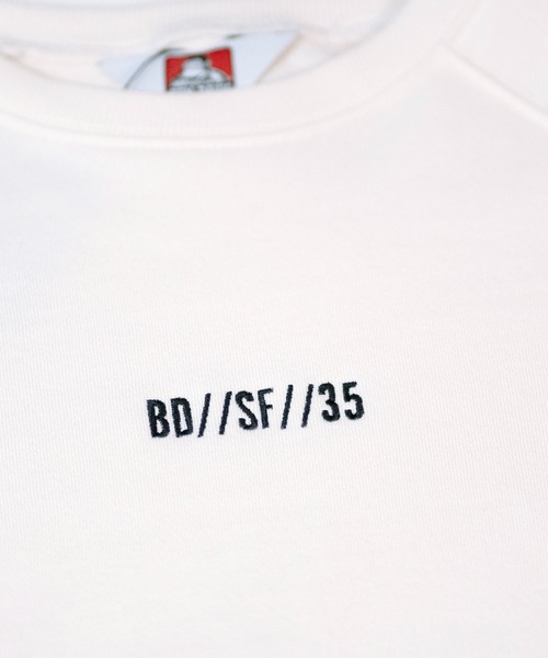 BEN DAVIS(ベンデイビス)の「《BEN DAVIS》SWEAT CREW(スウェット・メンズ・オフホワイト/ブラック/グリーン・SMALL/MEDIUM/LARGE/X-LARGE)」の7枚目の写真