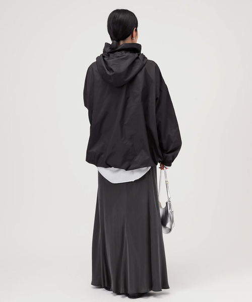 AP STUDIO（エーピーストゥディオ）の「フィブリルキュプラスカート（スカート・レディース・ブラック/グレー・38/36）」の7枚目の写真