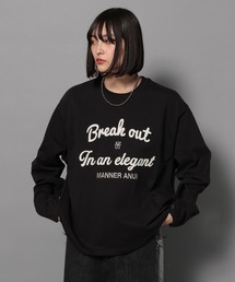 Anui | 【UNISEX/2サイズ展開】アートロゴロンT(Tシャツ/カットソー)