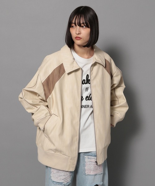 Anui（アニュイ）の「【UNISEX/2サイズ展開】アートロゴロンT（Tシャツ/カットソー・レディース・ネイビー/オフホワイト/ブラック・MEDIUM/LARGE）」の7枚目の写真