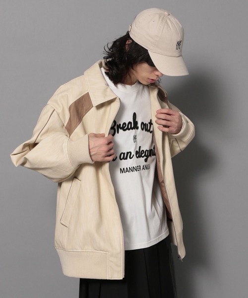 Anui（アニュイ）の「【UNISEX/2サイズ展開】アートロゴロンT（Tシャツ/カットソー・レディース・ネイビー/オフホワイト/ブラック・MEDIUM/LARGE）」の10枚目の写真