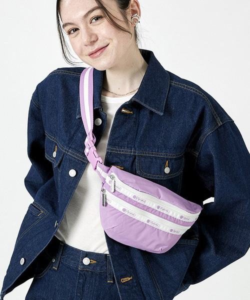 LeSportsac ボディバッグ EVERYDAY BELTBAG 3880 Shiny Black Everyday Belt Bag | LeSportsac