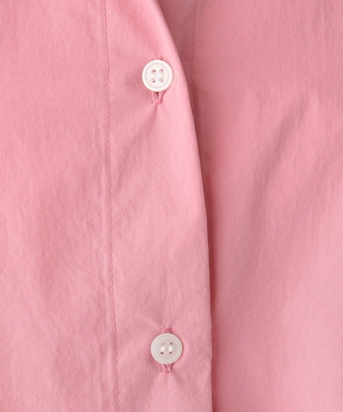 LEPSIM（レプシィム）の「ワイドBIGシャツ　108030（シャツ/ブラウス・レディース・ブルー/オフホワイト/ネイビー/ピンク・FREE）」の12枚目の写真