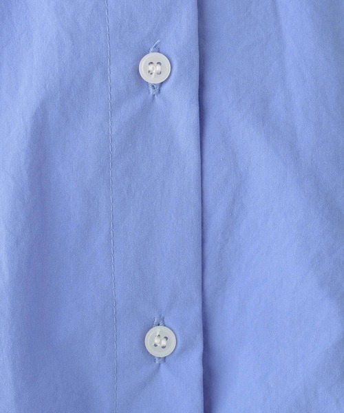 LEPSIM（レプシィム）の「ワイドBIGシャツ　108030（シャツ/ブラウス・レディース・ブルー/オフホワイト/ネイビー/ピンク・FREE）」の5枚目の写真