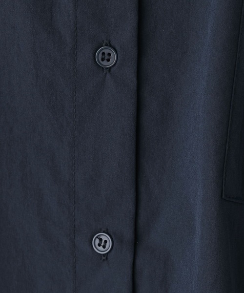 LEPSIM（レプシィム）の「ワイドBIGシャツ　108030（シャツ/ブラウス・レディース・ブルー/オフホワイト/ネイビー/ピンク・FREE）」の6枚目の写真