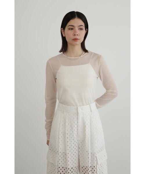 【セール】シアーインナー（Tシャツ/カットソー）｜JILL STUART（ジルスチュアート）