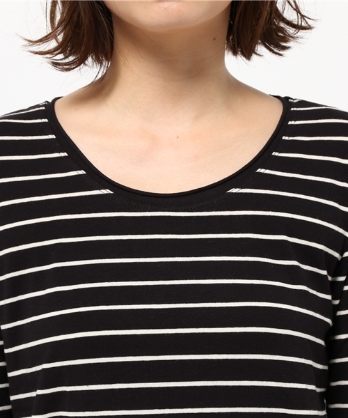 チチカカ（チチカカ）の「Poka warm インナーロングTシャツ（Tシャツ/カットソー・レディース・その他1/ブラック/ブラック×ホワイト/グレー/グリーン・LARGE/MEDIUM）」の11枚目の写真