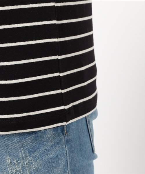 チチカカ（チチカカ）の「Poka warm インナーロングTシャツ（Tシャツ/カットソー・レディース・その他1/ブラック/ブラック×ホワイト/グレー/グリーン・LARGE/MEDIUM）」の13枚目の写真