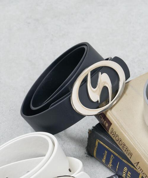 WEGO(ウィゴー)の「WEGO/BIGバックルベルト(ベルト・レディース・ブラック/シルバー/ホワイト・FREE)」の2枚目の写真