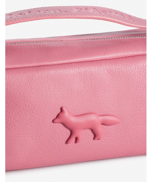 Maison Kitsune（メゾンキツネ）の「CLOUD BAGUETTE（ショルダーバッグ・レディース・ライラック/ライム/ウィート/レンガ/ピンクベージュ/ピンク・U）」の8枚目の写真