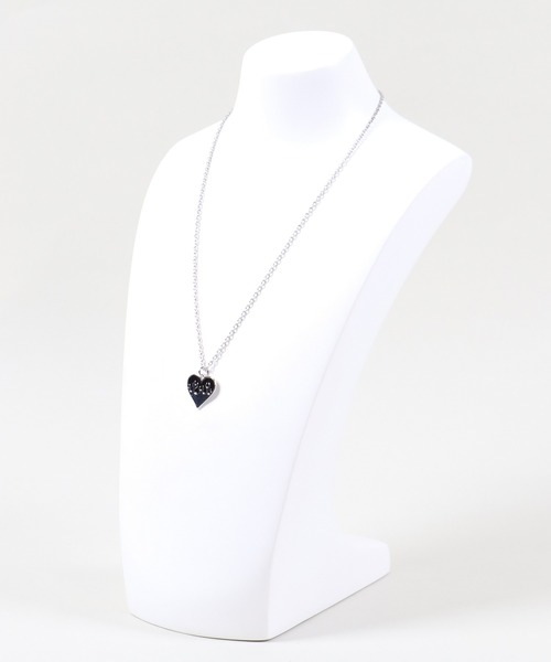 SPINNS(スピンズ)の「ハートモチーフ チェーンネックレス(ネックレス・メンズ・シルバー・ONESIZE)」の8枚目の写真