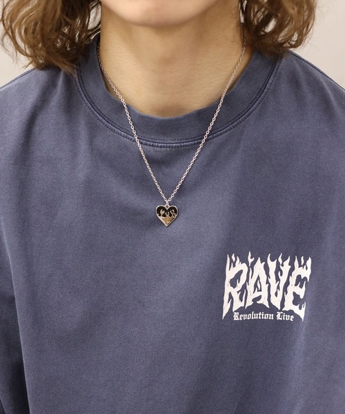 SPINNS(スピンズ)の「ハートモチーフ チェーンネックレス(ネックレス・メンズ・シルバー・ONESIZE)」の4枚目の写真